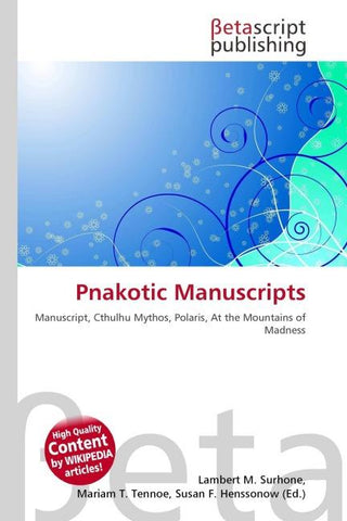 Pnakotic Manuscripts