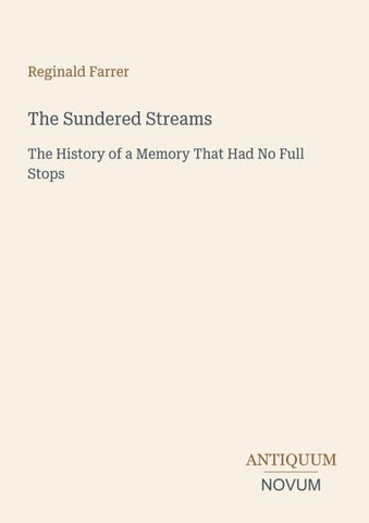 The Sundered Streams