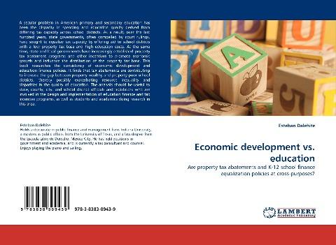 Economic development vs. education