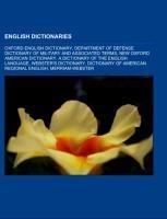 English dictionaries