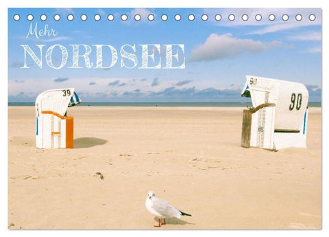 Mehr Nordsee (Tischkalender 2026 DIN A5 quer), CALVENDO Monatskalender