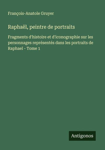 Raphaël, peintre de portraits