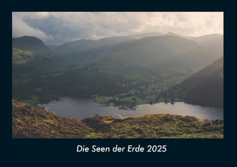Die Seen der Erde 2025 Fotokalender DIN A4