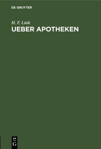 Ueber Apotheken