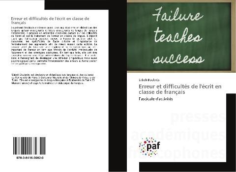 Erreur et difficultés de l'écrit en classe de français