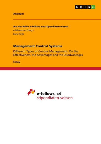 Management Control Systems