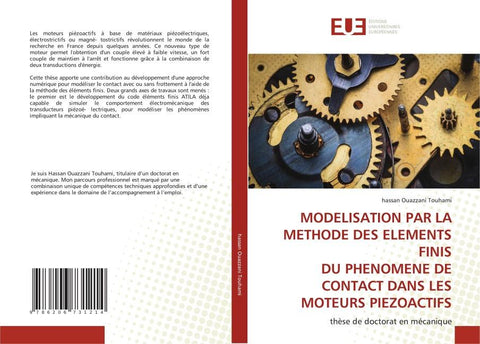 MODELISATION PAR LA METHODE DES ELEMENTS FINIS DU PHENOMENE DE CONTACT DANS LES MOTEURS PIEZOACTIFS