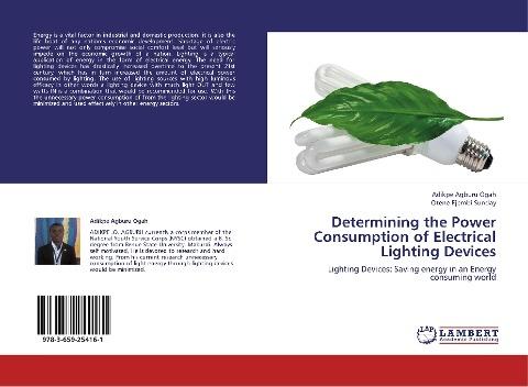 Determining the Power Consumption of Electrical Lighting Devices