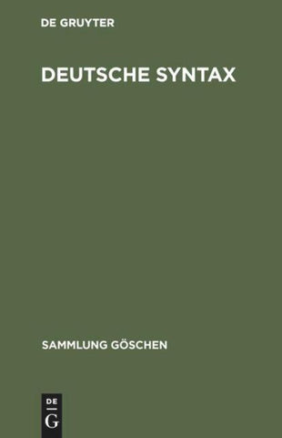 Deutsche Syntax