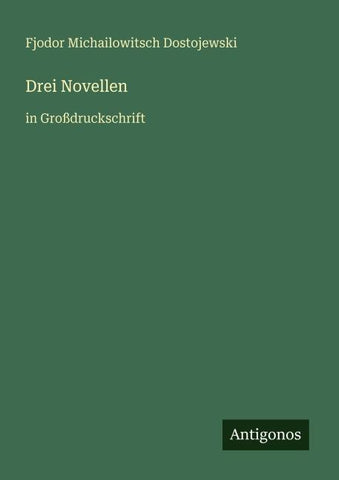 Drei Novellen