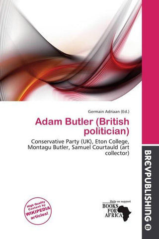 Adam Butler (British politician)