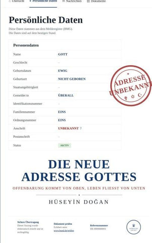 DIENEUEADRESSE GOTTES