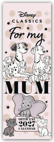 Disney Classic – For my Mum 2027 – Slimline-Kalender