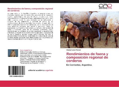 Rendimientos de faena y composición regional de corderos