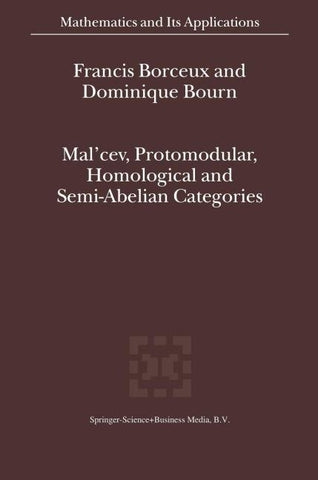 Mal'cev, Protomodular, Homological and Semi-Abelian Categories