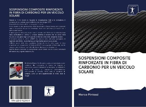 SOSPENSIONI COMPOSITE RINFORZATE IN FIBRA DI CARBONIO PER UN VEICOLO SOLARE