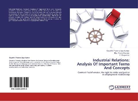 Industrial Relations: Analysis Of Important Terms And Concepts