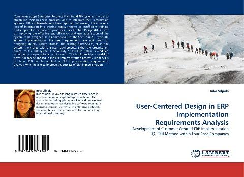 User-Centered Design in ERP Implementation Requirements Analysis