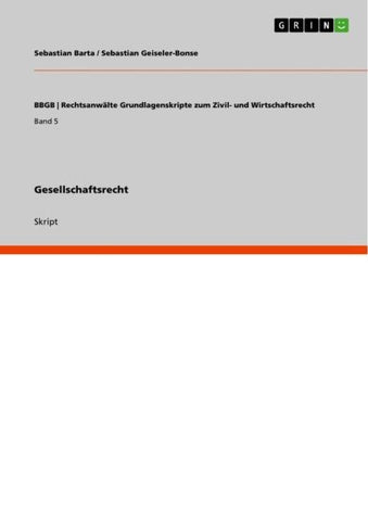 Gesellschaftsrecht