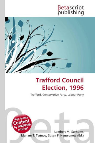 Trafford Council Election, 1996