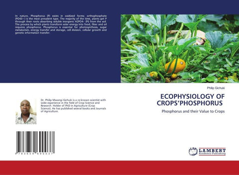 ECOPHYSIOLOGY OF CROPS'PHOSPHORUS