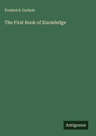 The First Book of Knowledge