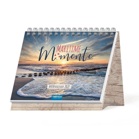 TRÖTSCH - Aufstellwochenkalender Maritime Momente 2027