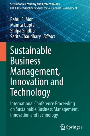 Sustainable Business Management, Innovation and Technology