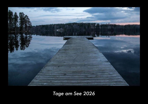 Tage am See 2026 Fotokalender DIN A3