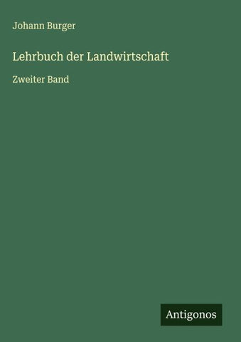 Lehrbuch der Landwirtschaft