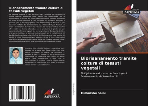 Biorisanamento tramite coltura di tessuti vegetali