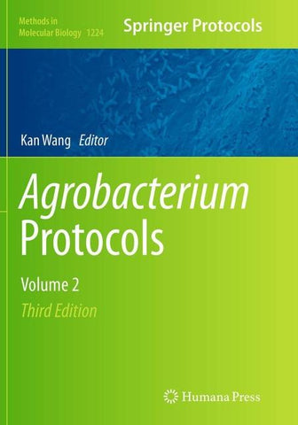Agrobacterium Protocols