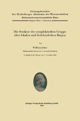 Die Struktur der symplektischen Gruppe über lokalen und dedekindschen Ringen