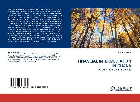 FINANCIAL INTERMEDIATION IN GHANA