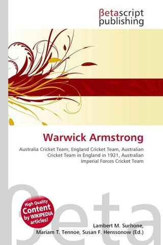 Warwick Armstrong
