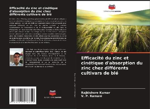 Efficacité du zinc et cinétique d'absorption du zinc chez différents cultivars de blé