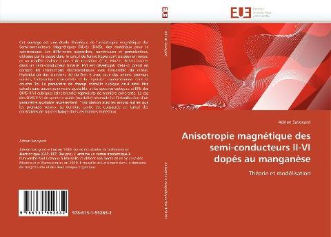 Anisotropie magnétique des semi-conducteurs II-VI dopés au manganèse