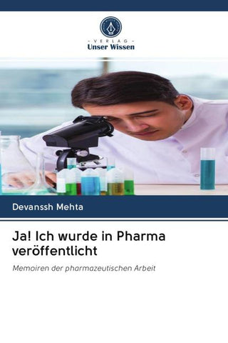 Ja! Ich wurde in Pharma veröffentlicht