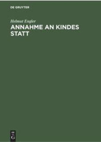 Annahme an Kindes Statt