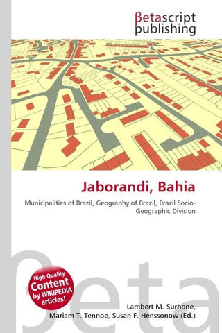Jaborandi, Bahia