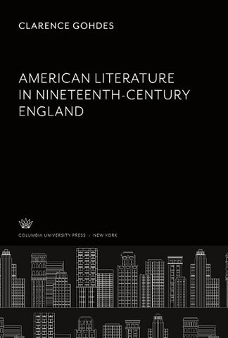 American Literature. in Nineteenth-Century England