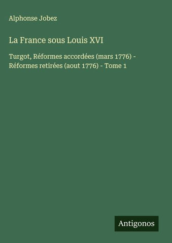 La France sous Louis XVI