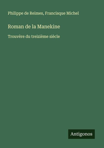 Roman de la Manekine