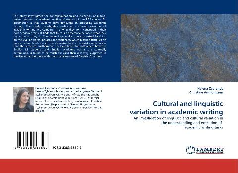 Cultural and linguistic variation in academic writing