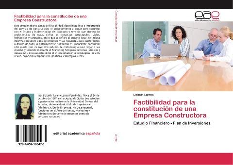 Factibilidad para la constitución de una Empresa Constructora