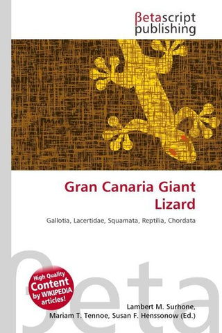 Gran Canaria Giant Lizard