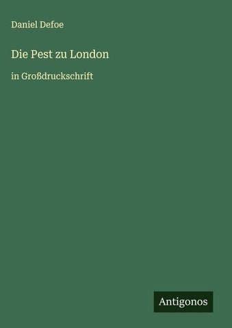 Die Pest zu London