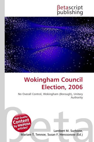 Wokingham Council Election, 2006