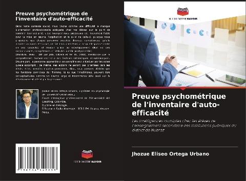 Preuve psychométrique de l'inventaire d'auto-efficacité