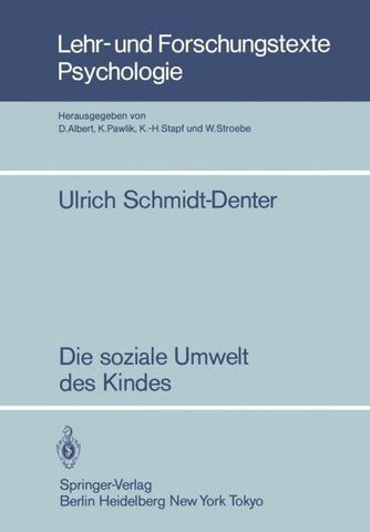 Die soziale Umwelt des Kindes
